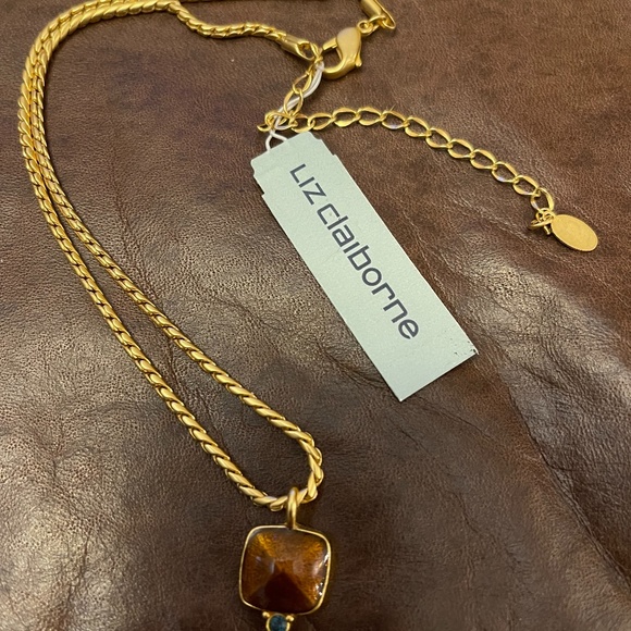 Vintage Liz Claiborne adjustable Necklace Pendant - Picture 2 of 8